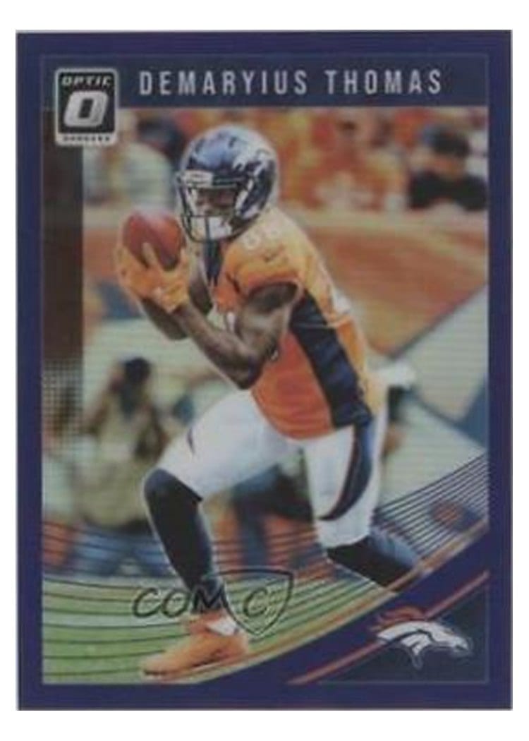 2018 Donruss Optic Base Set Demaryius Thomas #32 card