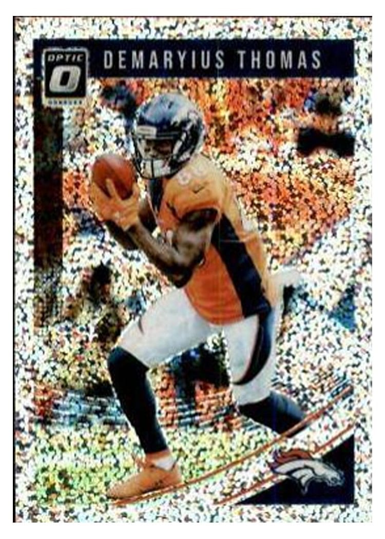 2018 Donruss Optic Base Set Demaryius Thomas #32 card