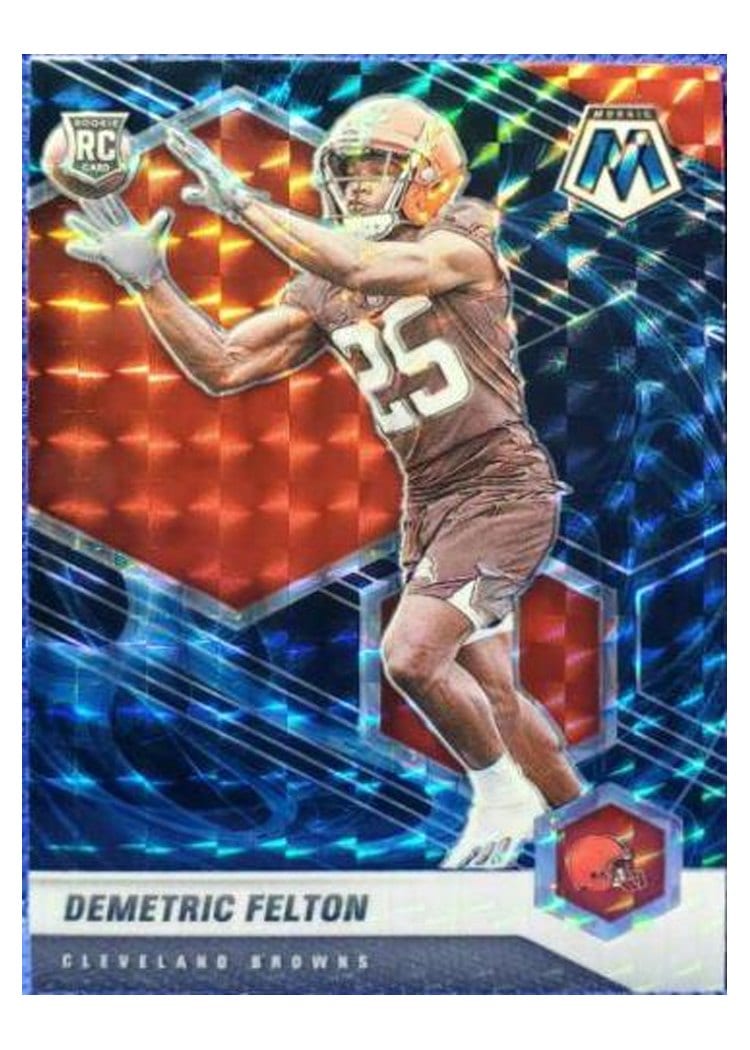 2021 Panini Mosaic Base Set Demetric Felton #394 card