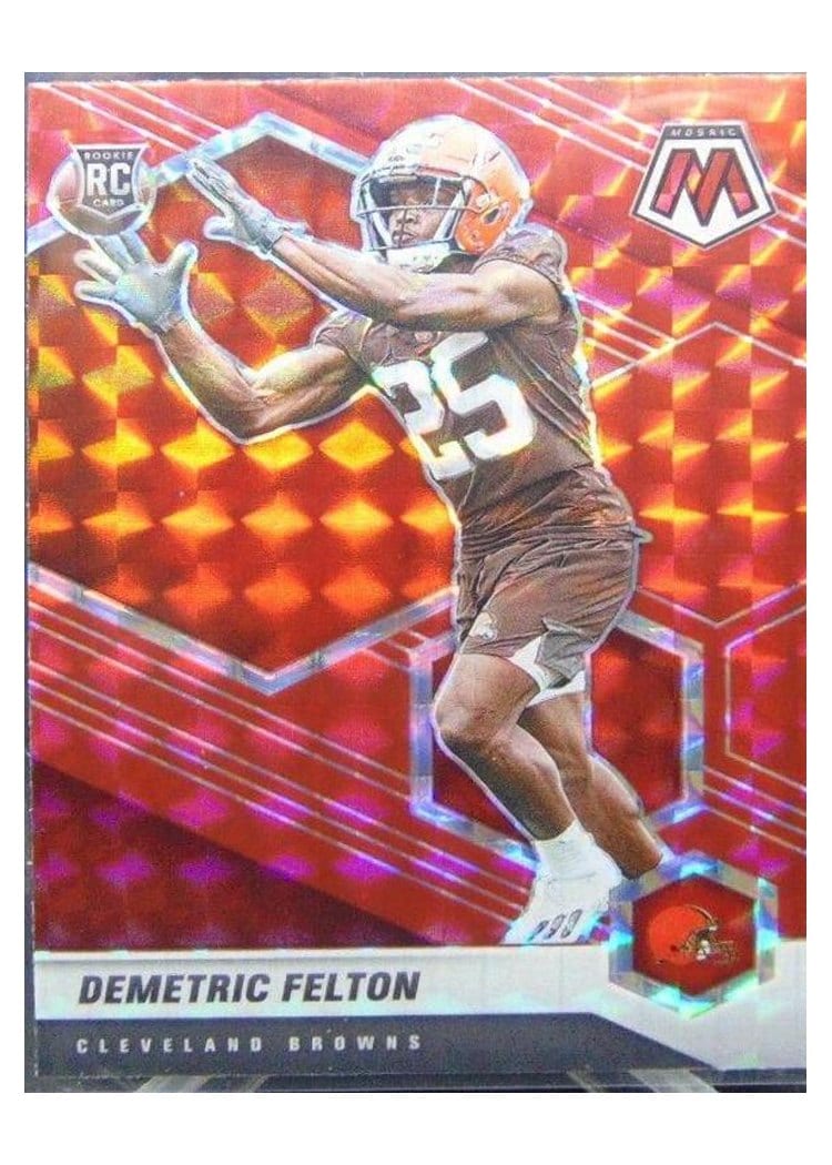 2021 Panini Mosaic Base Set Demetric Felton #394 card