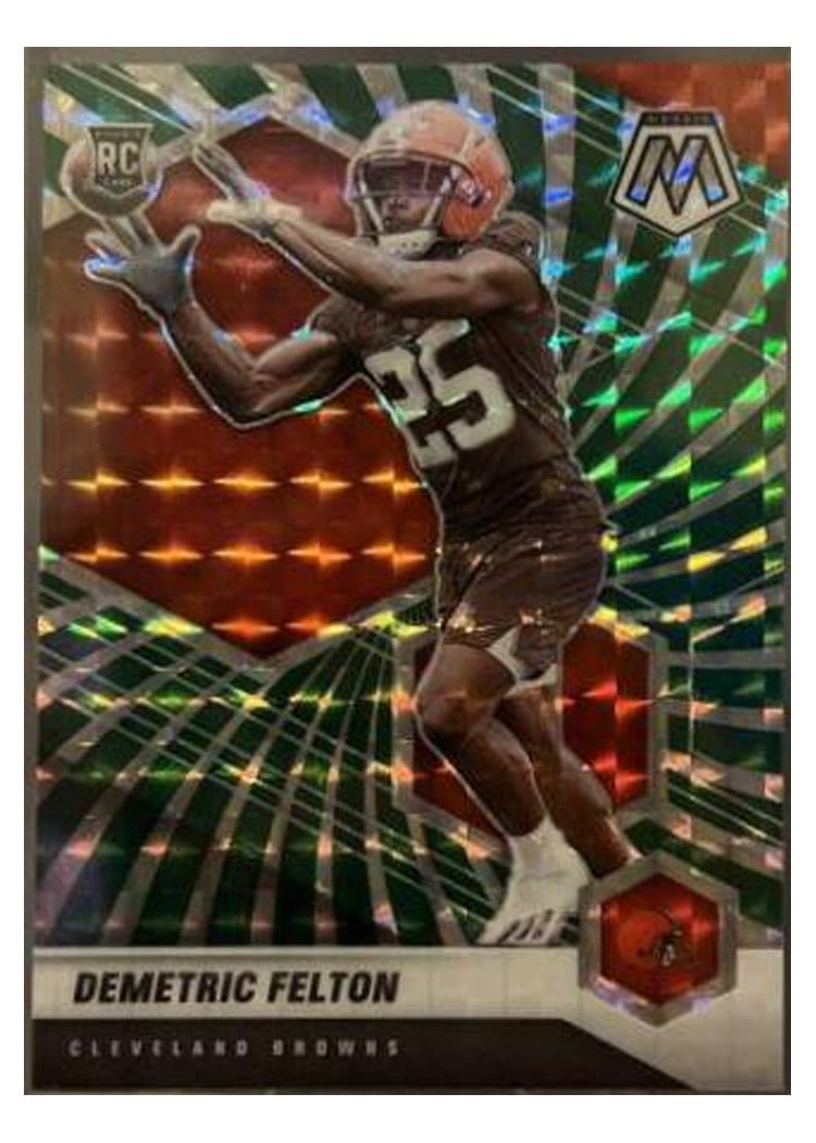 2021 Panini Mosaic Base Set Demetric Felton #394 card