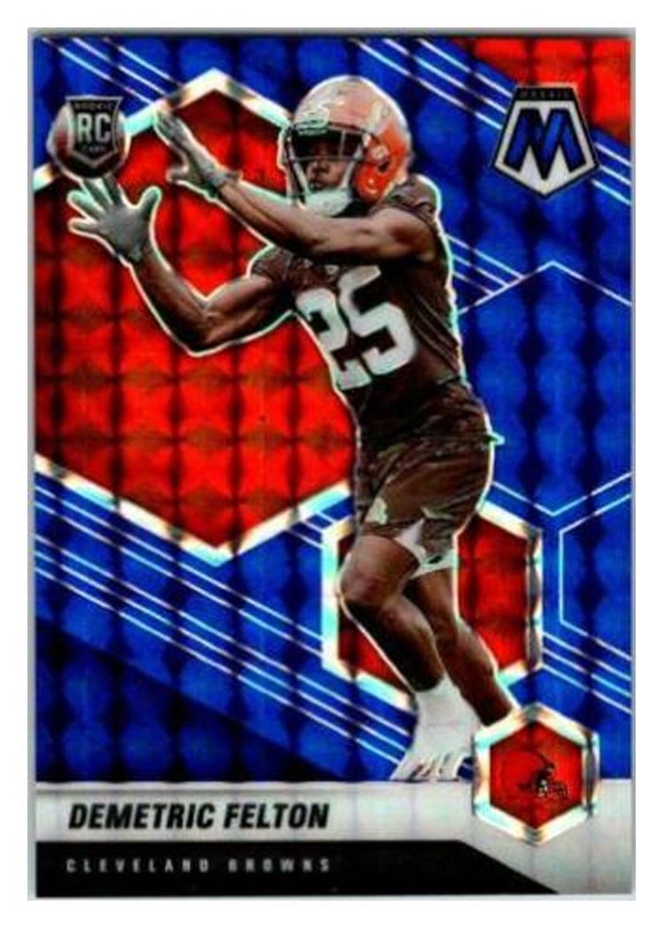 2021 Panini Mosaic Base Set Demetric Felton #394 card