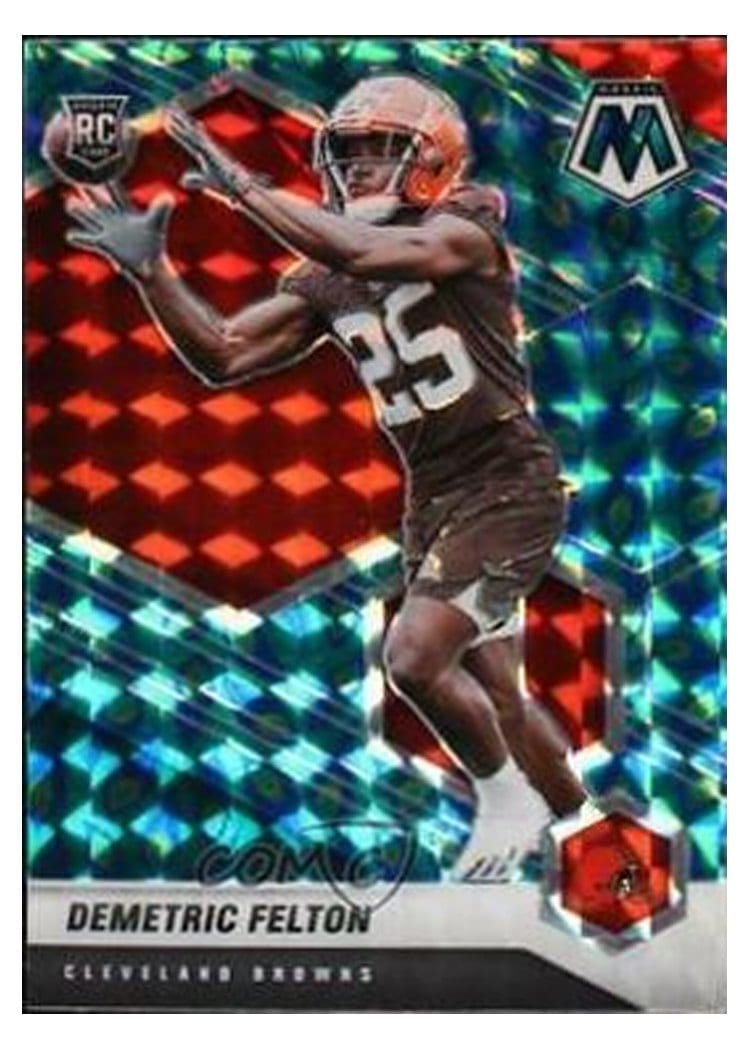 2021 Panini Mosaic Base Set Demetric Felton #394 card