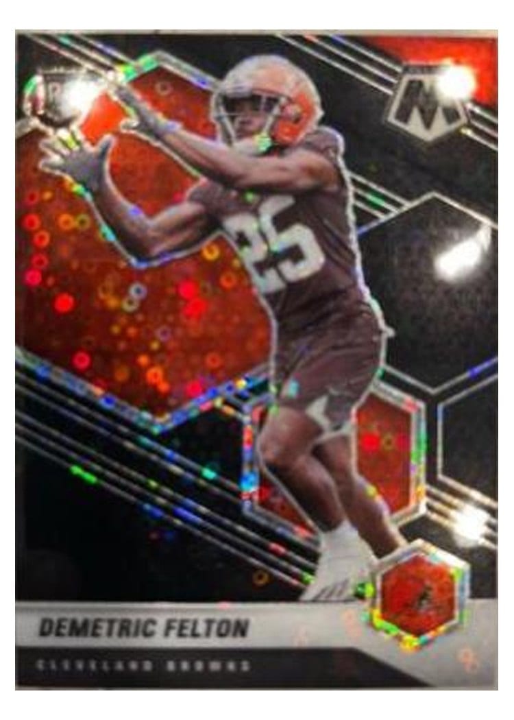 2021 Panini Mosaic Base Set Demetric Felton #394 card