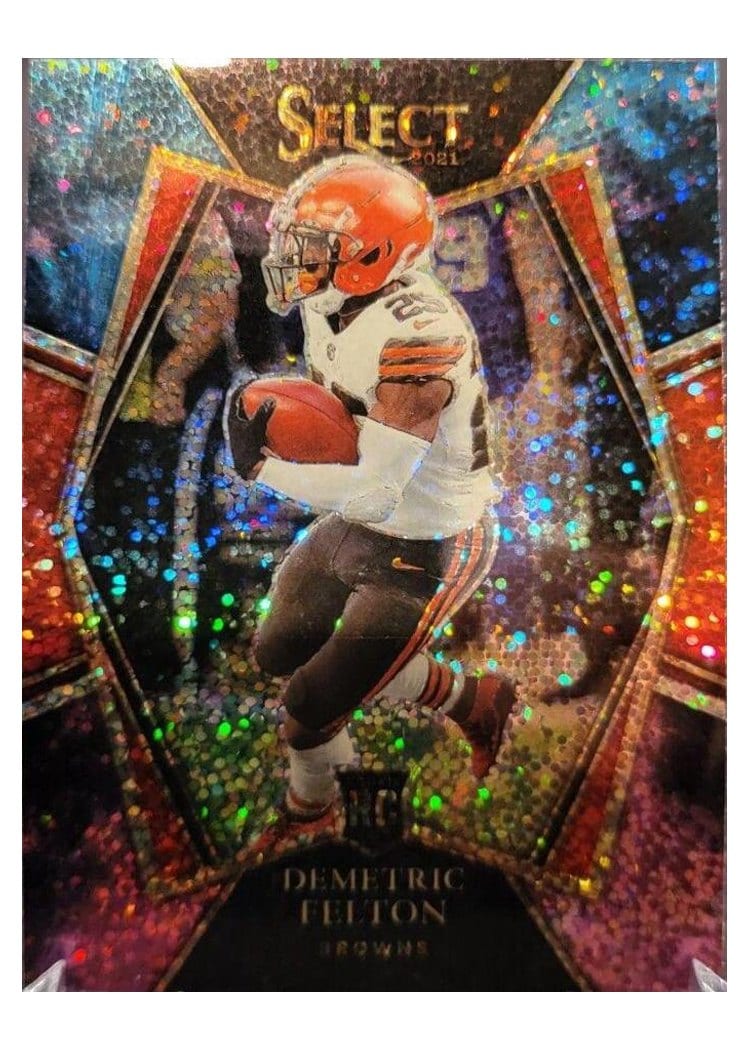 2021 Panini Select Base Set Demetric Felton #197 card