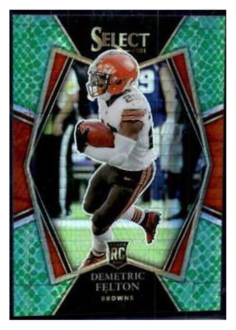 2021 Panini Select Base Set Demetric Felton #197 card