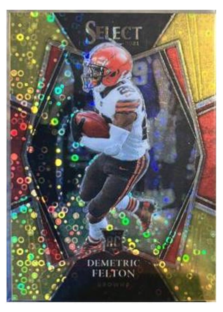 2021 Panini Select Base Set Demetric Felton #197 card