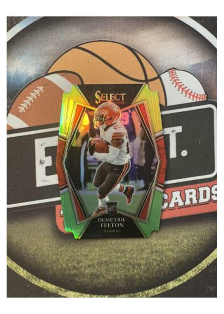 2021 Panini Select Base Set Demetric Felton #197 card
