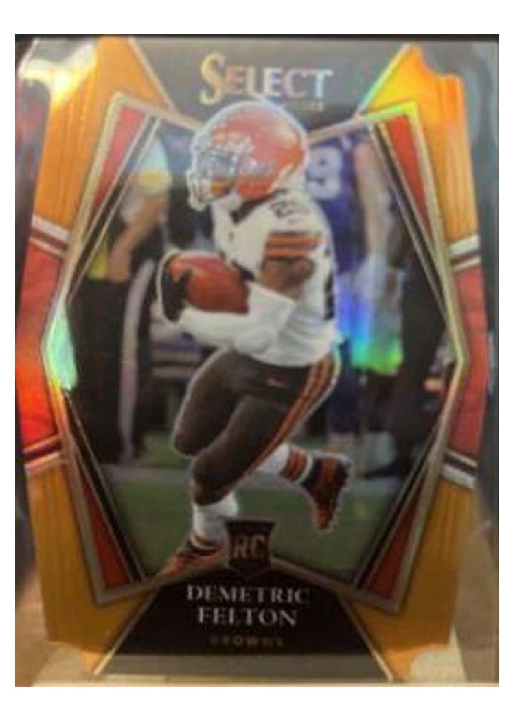 2021 Panini Select Base Set Demetric Felton #197 card