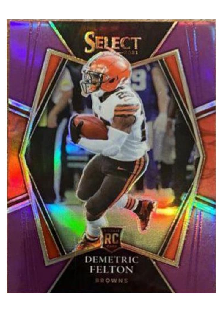 2021 Panini Select Base Set Demetric Felton #197 card