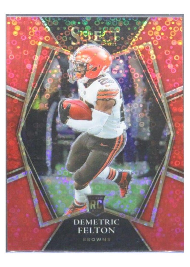 2021 Panini Select Base Set Demetric Felton #197 card