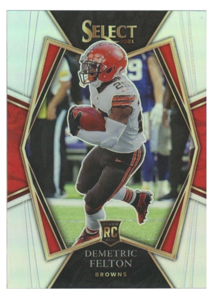 2021 Panini Select Base Set Demetric Felton #197 card