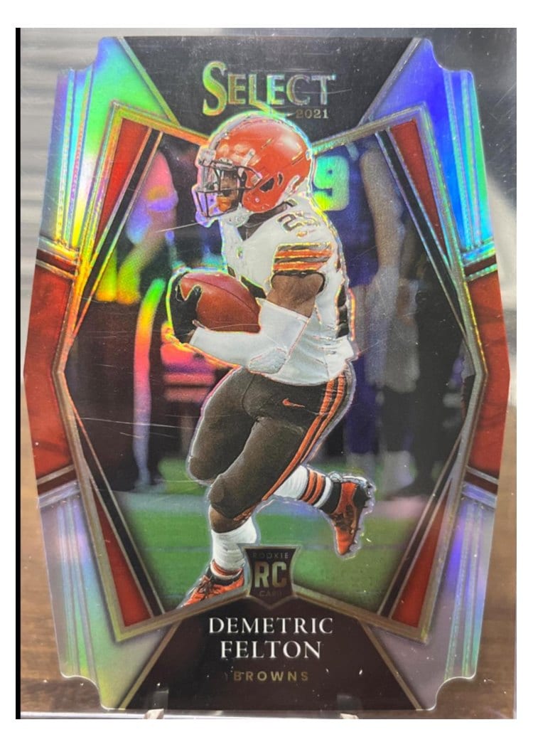 2021 Panini Select Base Set Demetric Felton #197 card