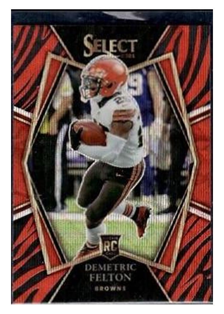 2021 Panini Select Base Set Demetric Felton #197 card