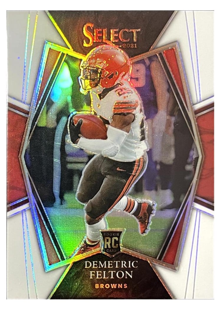 2021 Panini Select Base Set Demetric Felton #197 card