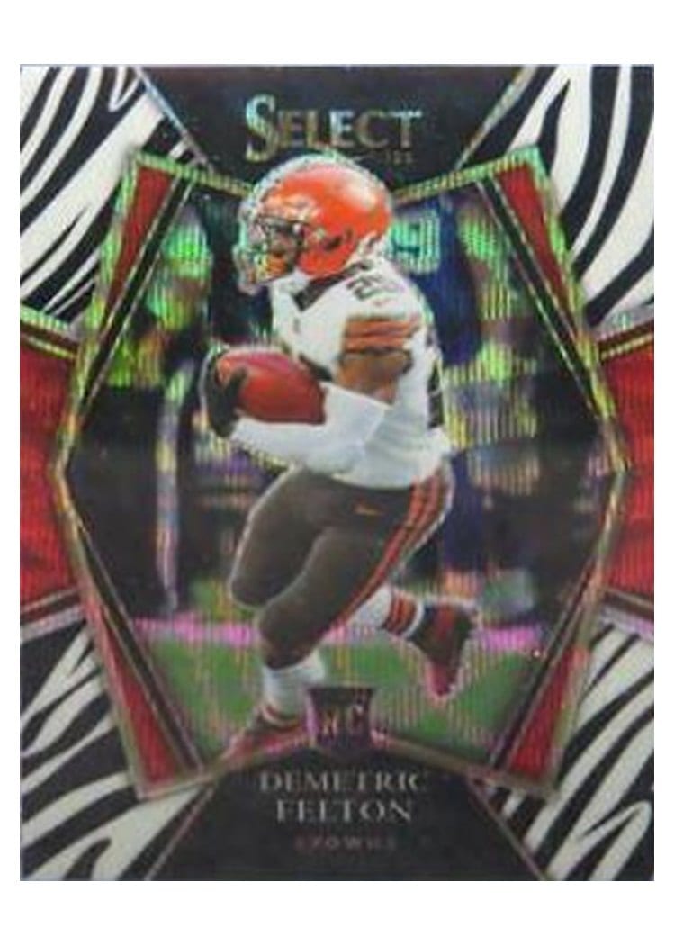2021 Panini Select Base Set Demetric Felton #197 card