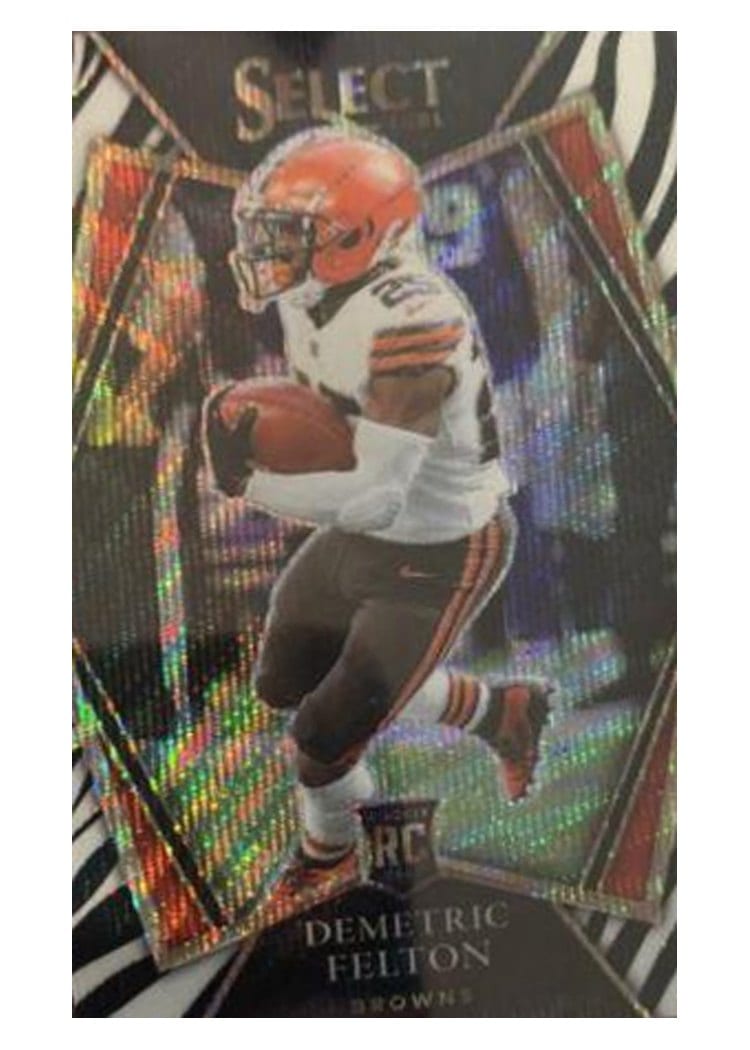 2021 Panini Select Base Set Demetric Felton #197 card