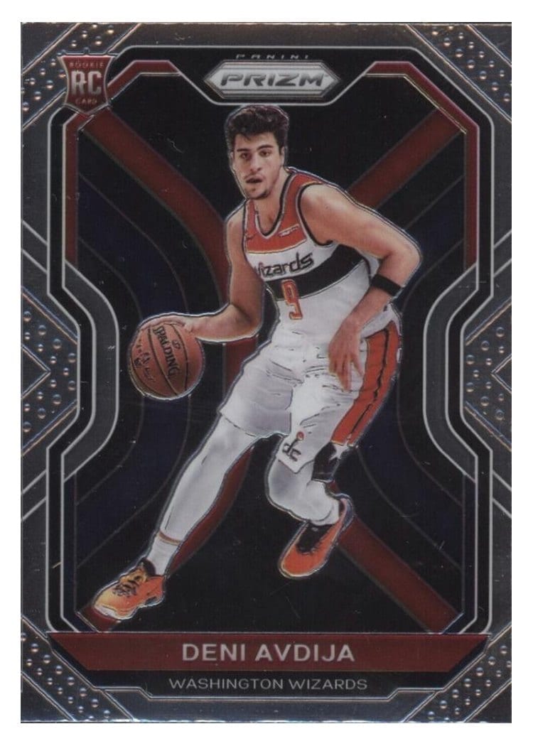 2020-21 Panini Prizm Base Set Deni Avdija #290 card