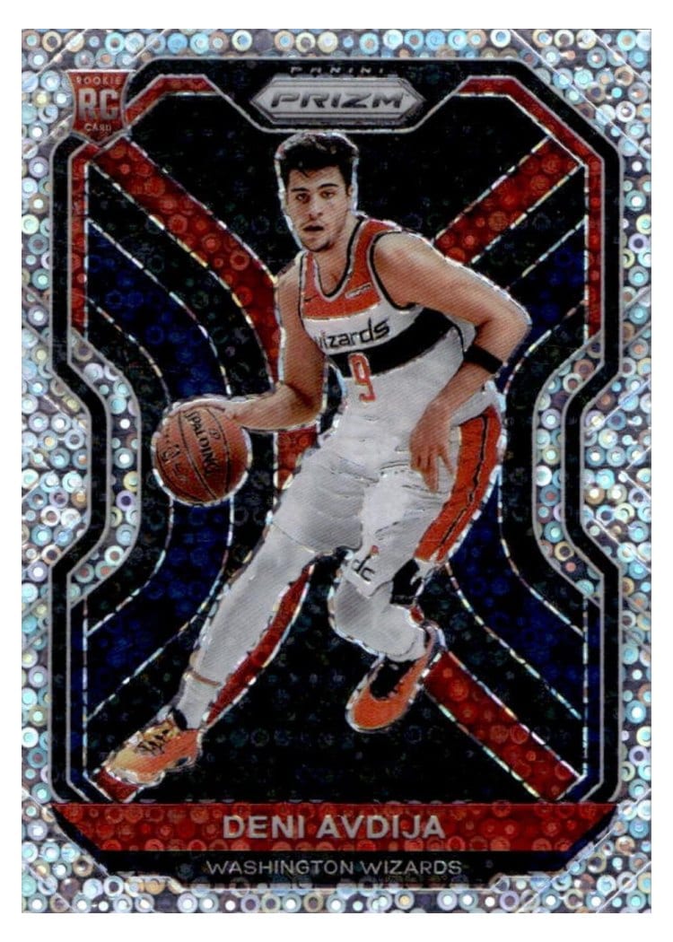 2020-21 Panini Prizm Base Set Deni Avdija #290 card