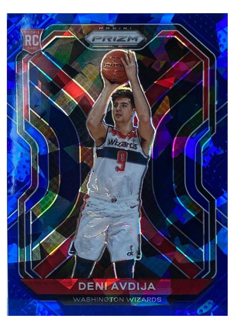 2020-21 Panini Prizm Base Set Deni Avdija #290 card