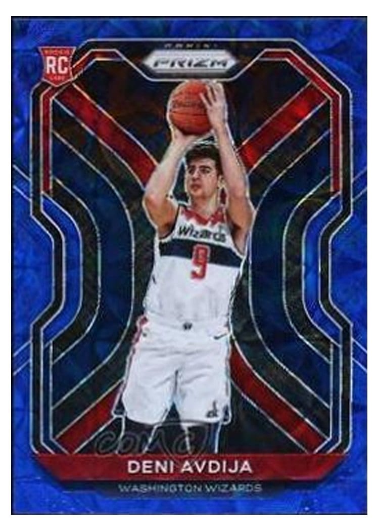 2020-21 Panini Prizm Base Set Deni Avdija #290 card