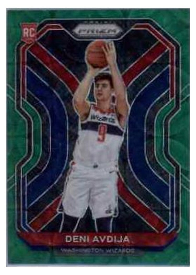 2020-21 Panini Prizm Base Set Deni Avdija #290 card