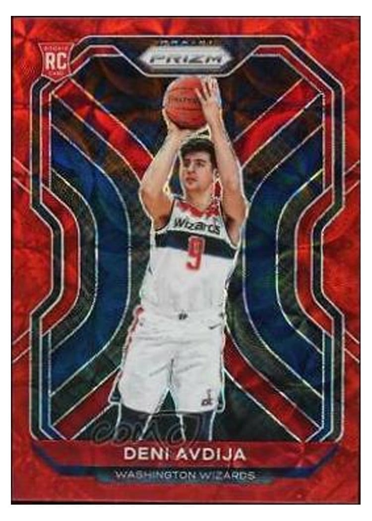 2020-21 Panini Prizm Base Set Deni Avdija #290 card