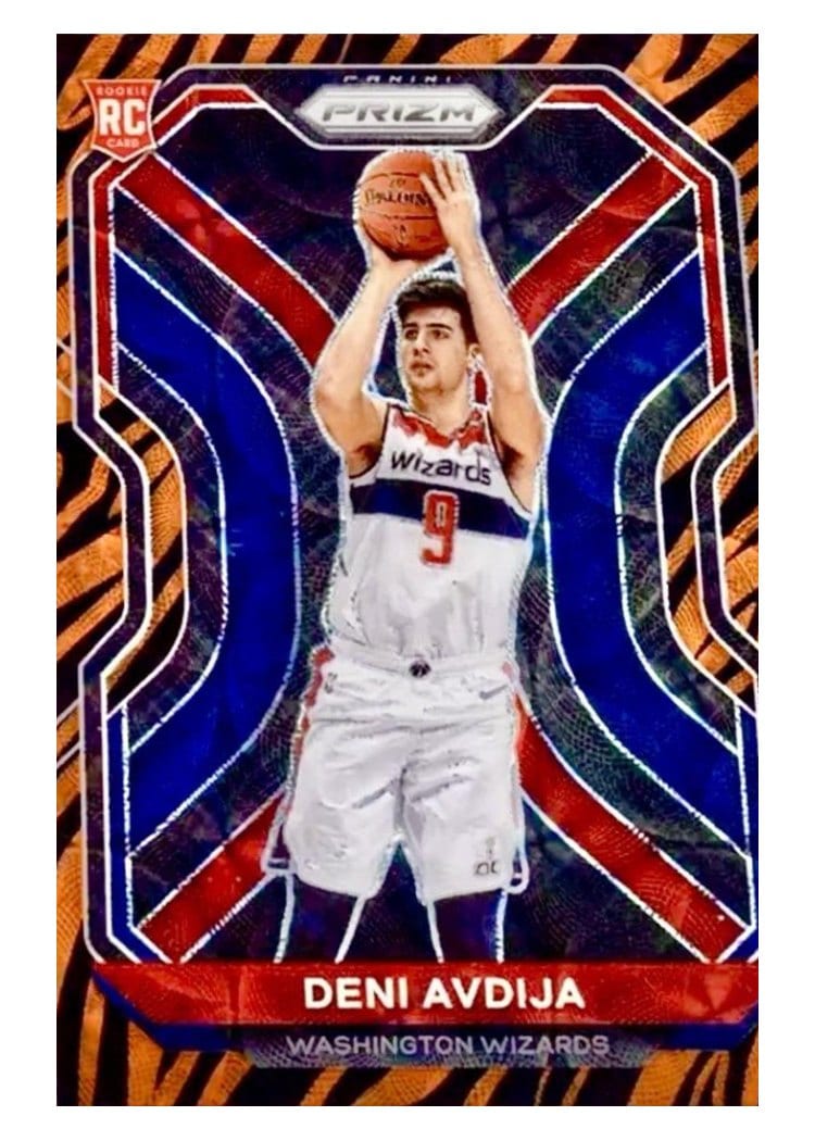 2020-21 Panini Prizm Base Set Deni Avdija #290 card