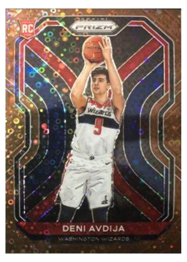 2020-21 Panini Prizm Base Set Deni Avdija #290 card