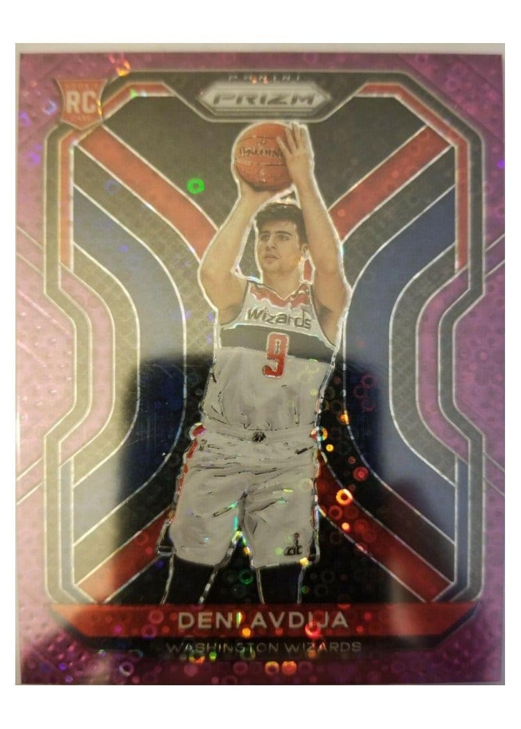 2020-21 Panini Prizm Base Set Deni Avdija #290 card
