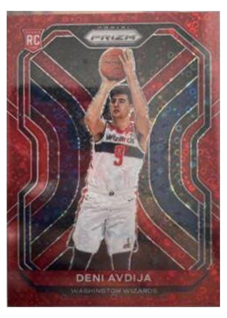 2020-21 Panini Prizm Base Set Deni Avdija #290 card