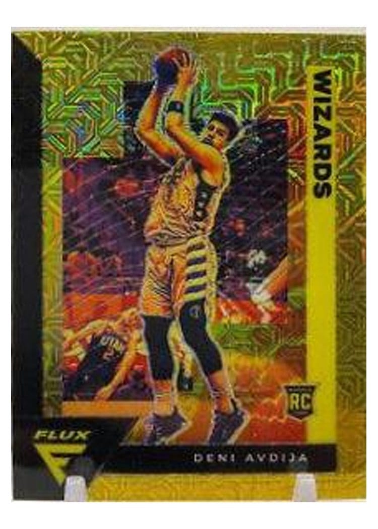 2020-21 Panini Prizm Base Set Deni Avdija Gold Prizm #290 card