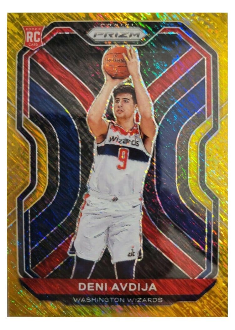 2020-21 Panini Prizm Base Set Deni Avdija #290 card