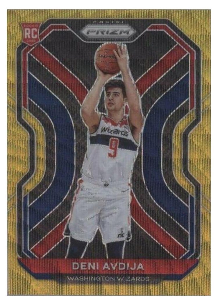 2020-21 Panini Prizm Base Set Deni Avdija #290 card