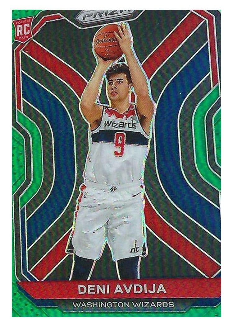 2020-21 Panini Prizm Base Set Deni Avdija #290 card