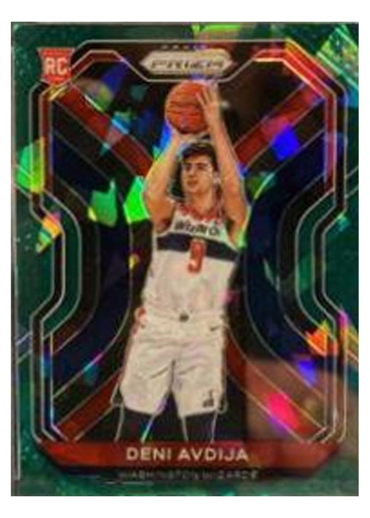 2020-21 Panini Prizm Base Set Deni Avdija #290 card