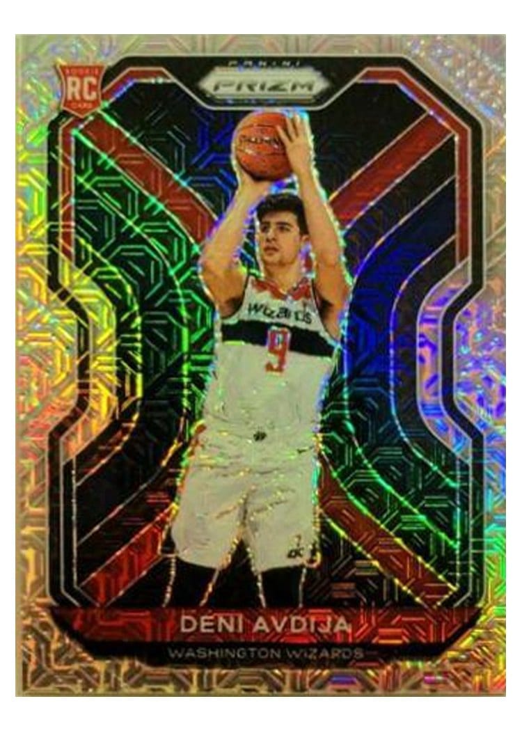 2020-21 Panini Prizm Base Set Deni Avdija #290 card