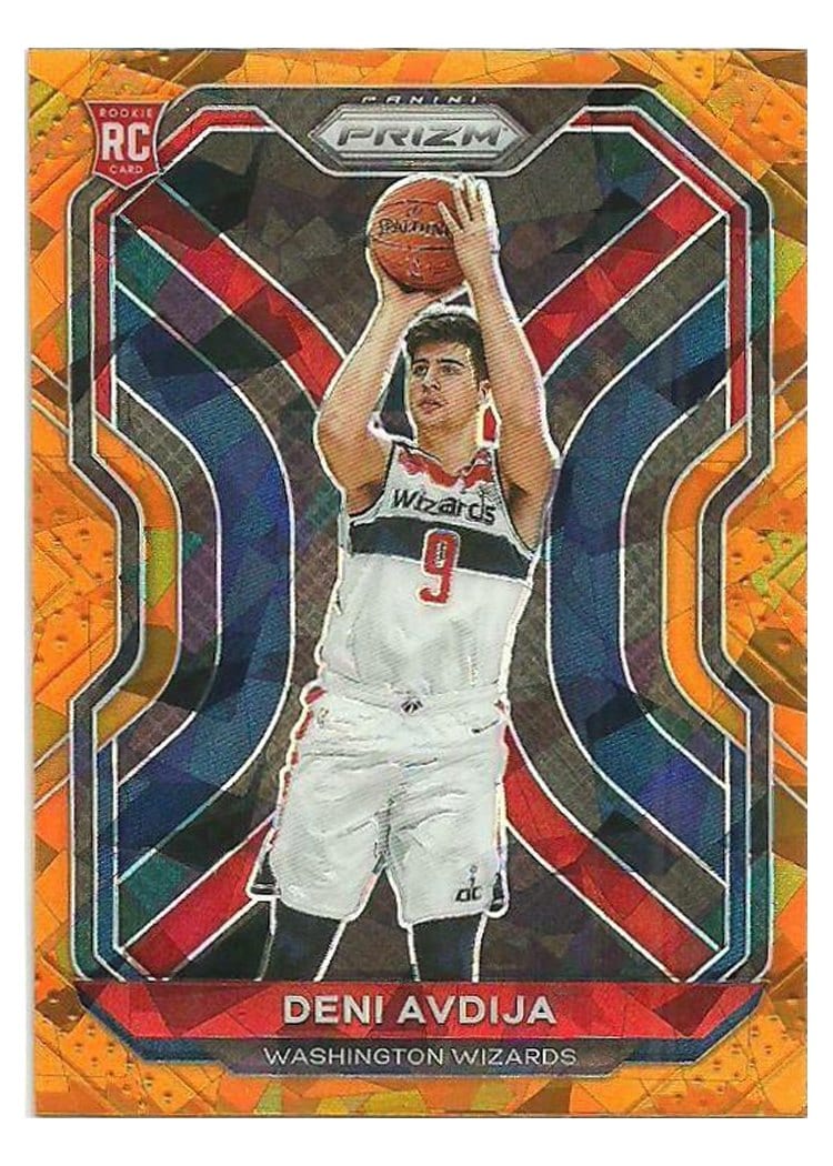 2020-21 Panini Prizm Base Set Deni Avdija #290 card