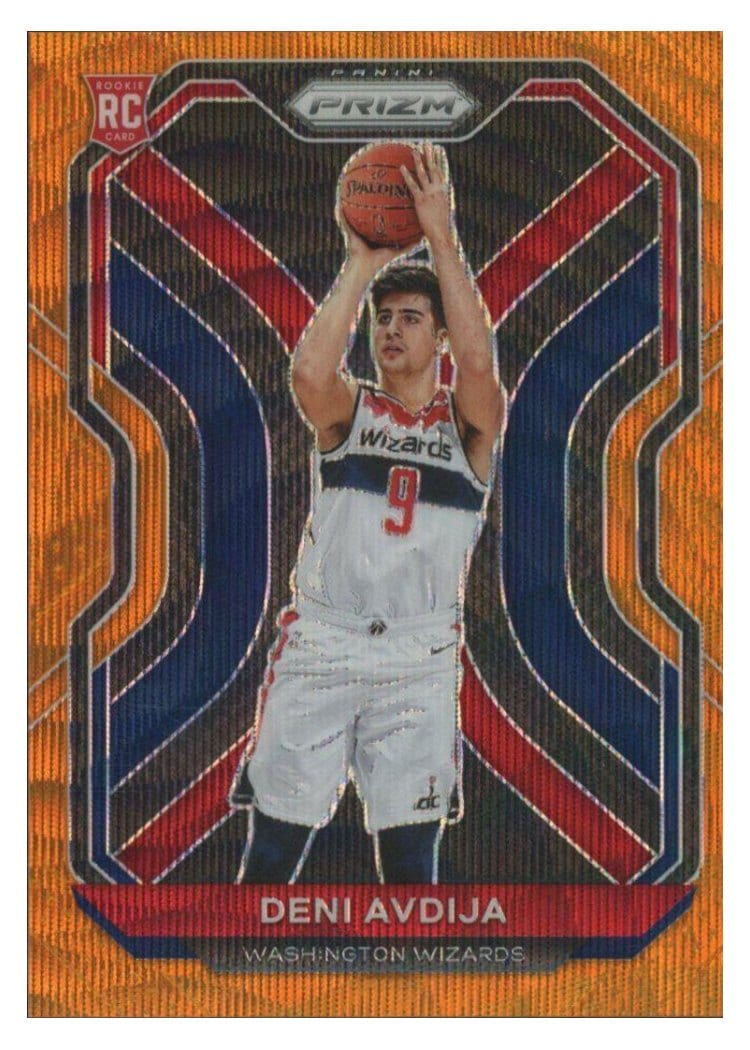 2020-21 Panini Prizm Base Set Deni Avdija #290 card