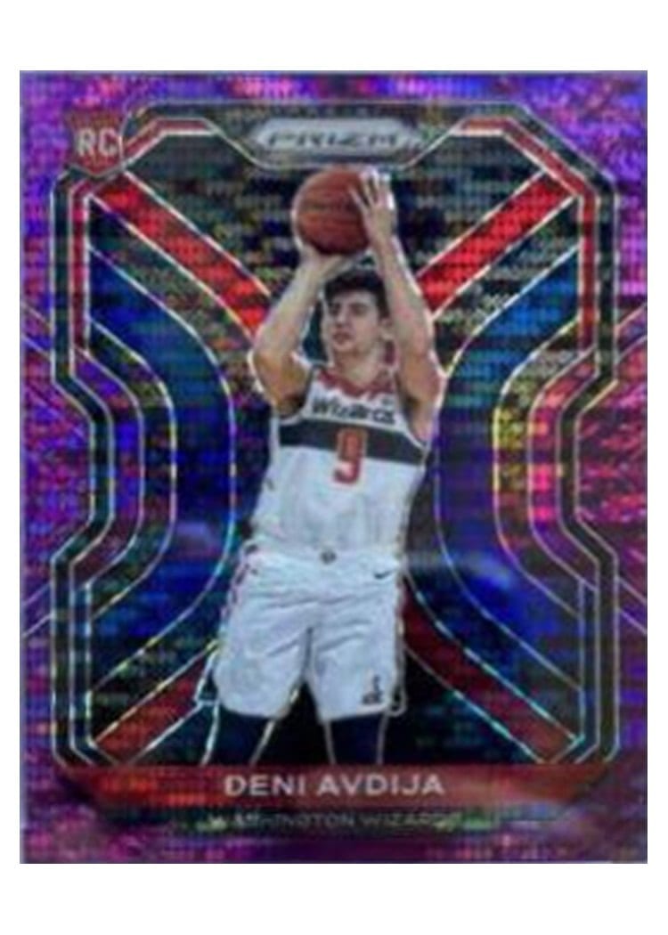2020-21 Panini Prizm Base Set Deni Avdija #290 card