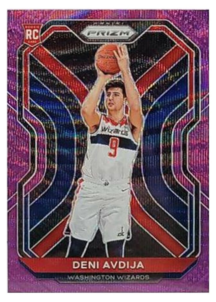 2020-21 Panini Prizm Base Set Deni Avdija #290 card