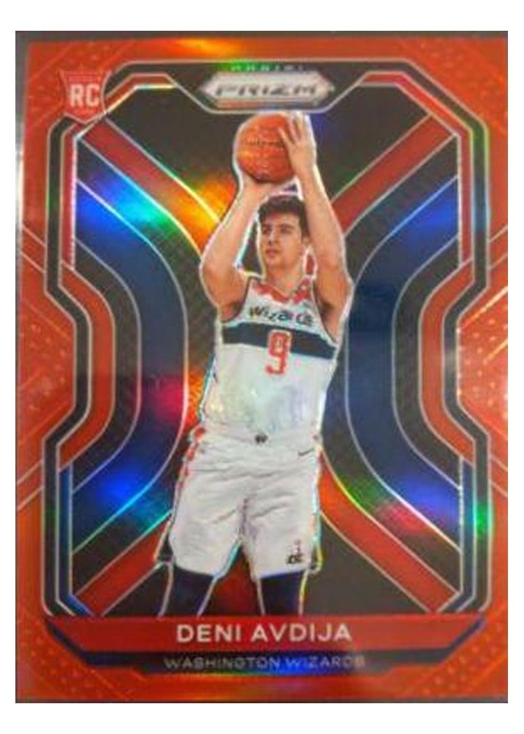 2020-21 Panini Prizm Base Set Deni Avdija #290 card