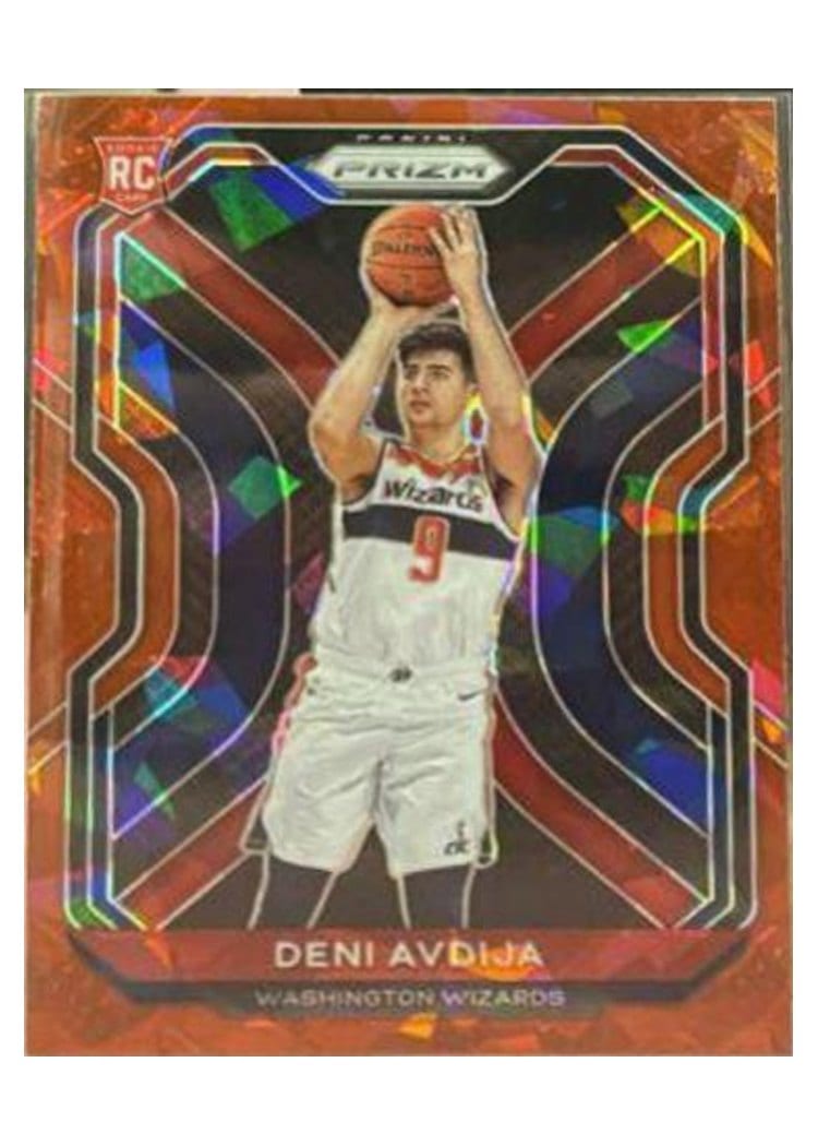 2020-21 Panini Prizm Base Set Deni Avdija #290 card