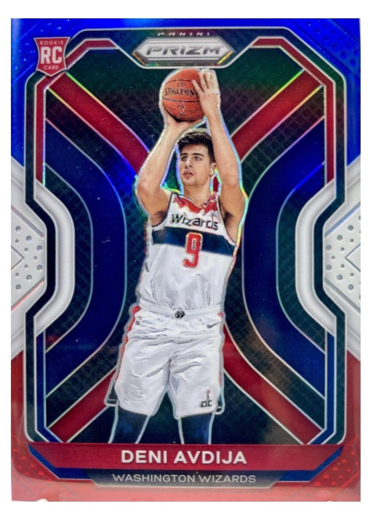 2020-21 Panini Prizm Base Set Deni Avdija #290 card