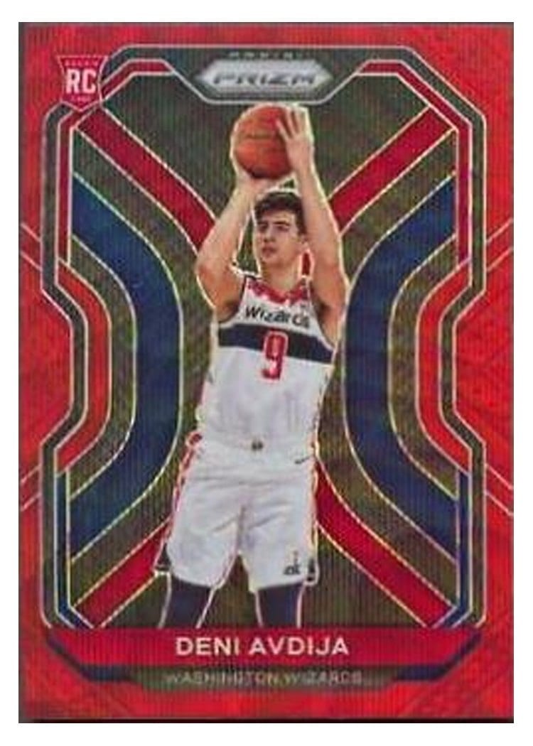 2020-21 Panini Prizm Base Set Deni Avdija #290 card