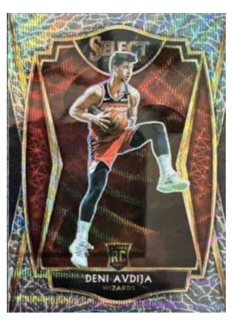 2020-21 Panini Select Base Set Deni Avdija #180 card