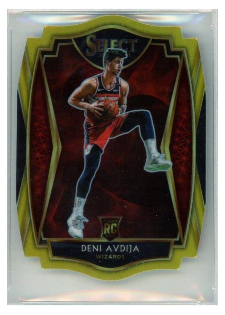 2020-21 Panini Select Base Set Deni Avdija #180 card