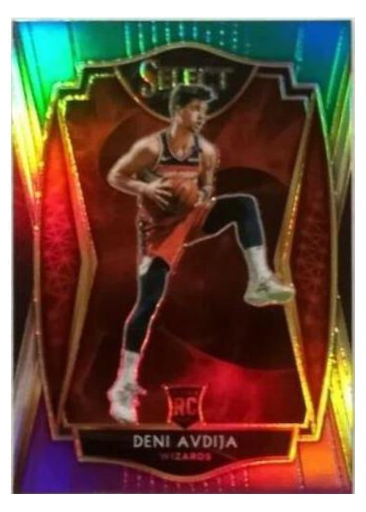 2020-21 Panini Select Base Set Deni Avdija #180 card