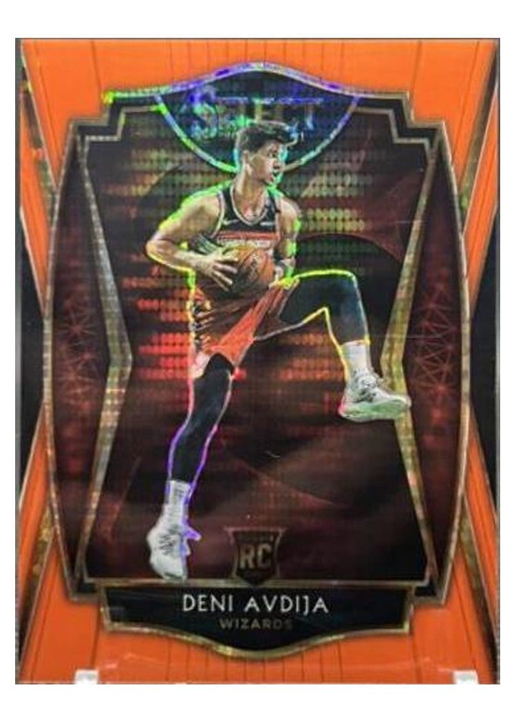 2020-21 Panini Select Base Set Deni Avdija #180 card