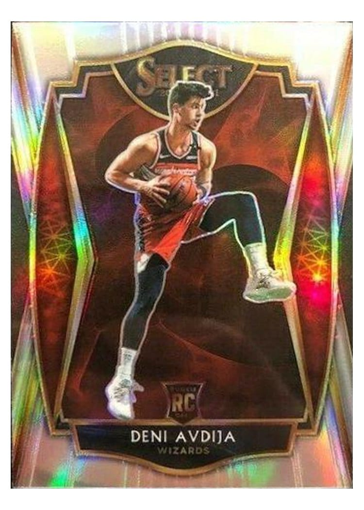 2020-21 Panini Select Base Set Deni Avdija #180 card